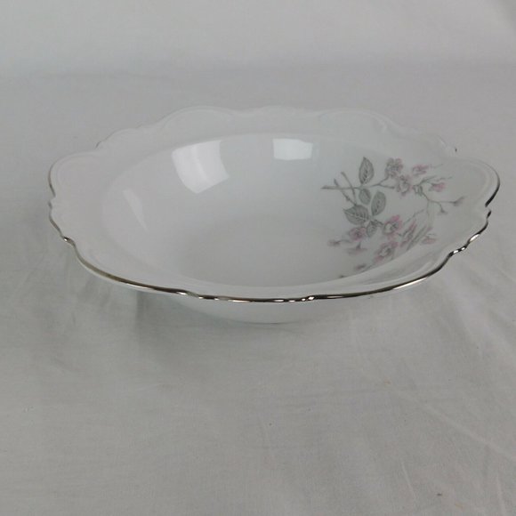 Mitterteich Bavaria Fragrance Pattern Germany 9" Round Vegetable Bowl Flowers - Picture 6 of 7